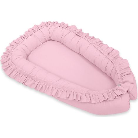 Arrullo para bebé Premium con volantes MY SWEET BABY - rosa