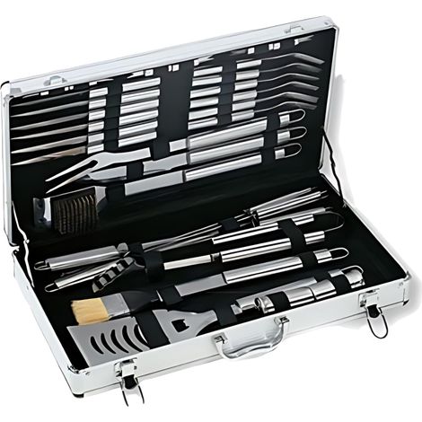 Set accessori barbecue Ompagrill 03245 32 pezzi (1/2)