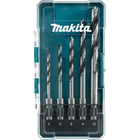 Set di punte per legno Makita SDS Plus 5 pezzi 4 a 10 mm