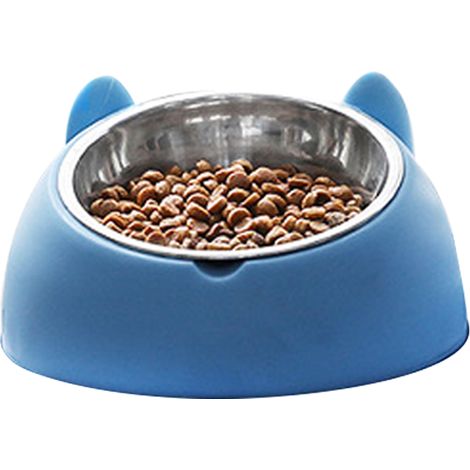 juego de dos comederos para mascotas, dispensador automático de agua, cuenco de acero inoxidable, depósito de 500 ml, para gatos y perros. (1/5)