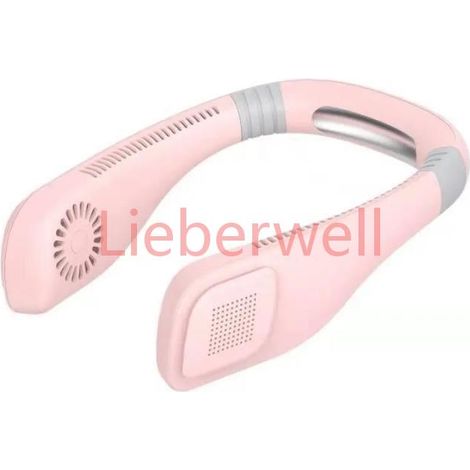 Ventilateur de cou , RNCYN , Modèle sans pales , Alimentation USB , Mains libres , 20 dB