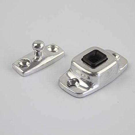 Arrêt de porte, arrêtoir de porte universel pour caravane, camping-car, bateau, yacht, maison et jardin (moyen Bantam)