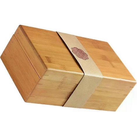 Boîte à thé, crâne en bois, bouteille de whisky, lanterne, lampe de table, rangements de placard, récipient à thé, support en bambou (1/5)