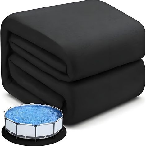 Tapis De Protection Géotextile Robuste pour Piscine Hors-Sol - 2026 Nouveauté Coussin Gonflable Plus Épais 200G/M² Résistant Aux Perforations Prolonge La Durée Vie du Liner (400cm) 400cm (1/5)
