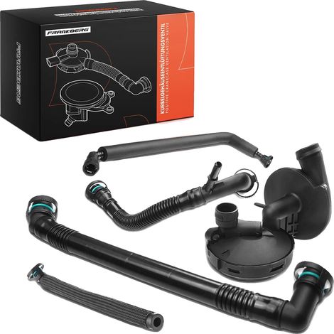 Valvola di sfiato del basamento, in plastica resistente, dimensioni standard OEM, compatibile con Serie 3 e Serie 5, tipo di valvola: valvola di sfiato