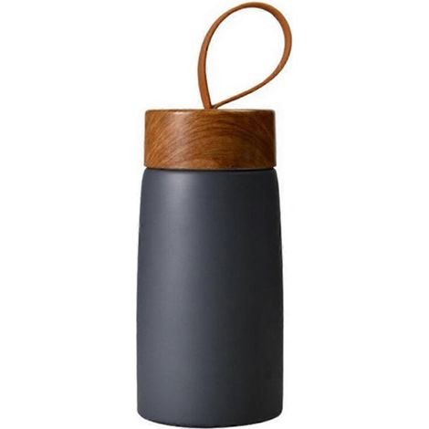 Mug isotherme en acier inoxydable 304, gobelet isotherme, mini bouteille d'eau, tasse de voyage, D (1/4)