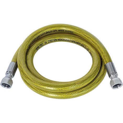 Tubo gas-tec EN 14800 F.F. 1/2″ 100 cm Tecom
