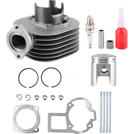 Kit cylindre-Piston, anneaux, joints, goupille, extrémité supérieure, 11210-40B01, adapté pour SUZUKI LT 80 LT80 1987 – 2006