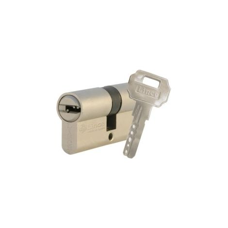 Cilindro Multipunto Di Sicurezza LINCE Serie C2 Camma Lunga 32+32mm Nichel 9C253232N (1/3)