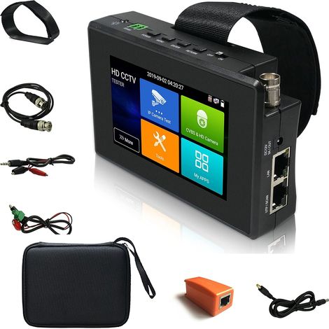 Caméra Testeur Moniteur Caméra Testeur 4K 8MP 8MP 8MP Analogique 5-en-1 Poignet Test Moniteur WIFI… (1/5)