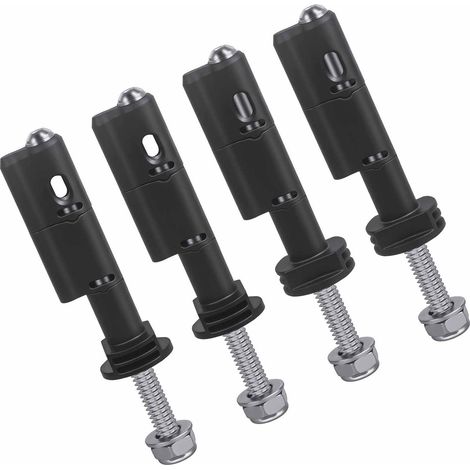 [JAMAIS UTILISÉ]Ensemble de 4 goupilles de sécurité antivol verrouillables en acier inoxydable pour plaque de désensablage MaxTrax MKII (1/5)
