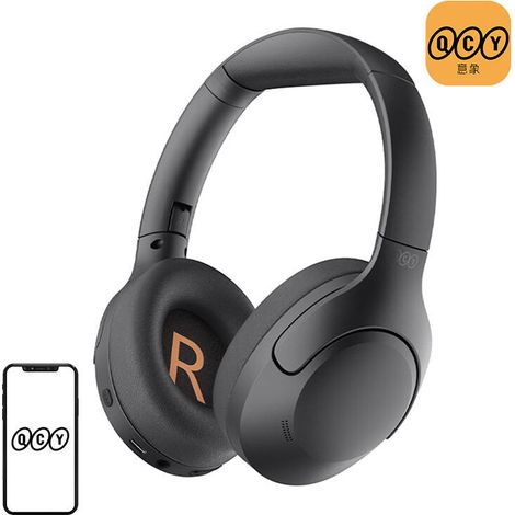 Auriculares inalámbricos supraaurales Bluetooth H3 Lite ANC - Negro (1/5)