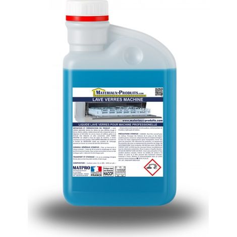 Lave verres machine - 1 L Transparent - MATPRO (1/2)