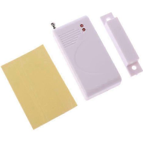 Détecteur magnétique sans fil 433 MHz pour portes et fenêtres, compatible avec les systèmes d'alarme à 99 zones. (1/5)
