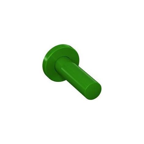 Porte-rouleau papier WC SERIE 477 d: 33mm. avec rosace d: 70mm vert