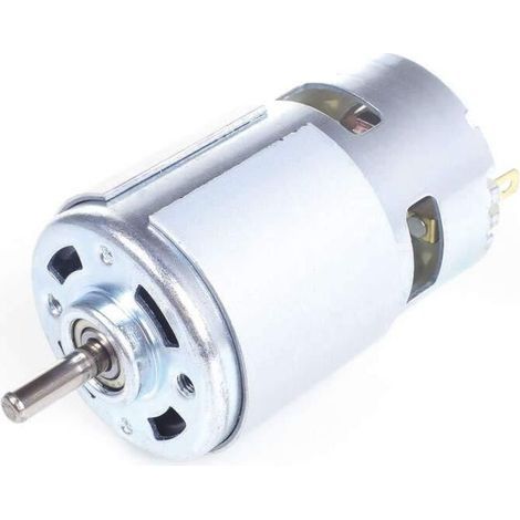 775 Motor DC 12V-36V 3500-9000 RPM Ball Bearing Large Torque High Power Low Noise Electronic Component Motor (1/4)