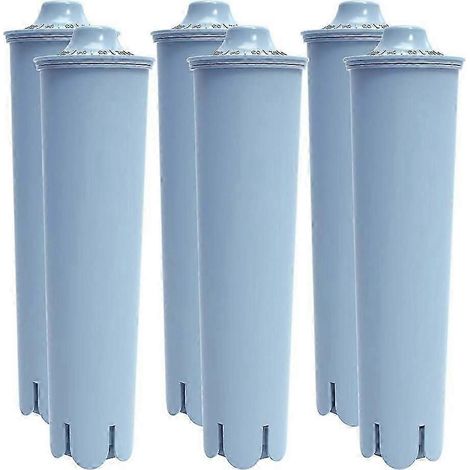 L'emballage comprend un filtre à eau bleu compatible avec les machines à café Jura Clearyl Claris. (1/5)