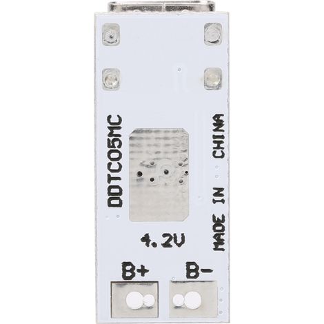Module de chargeur de batterie lithium-ion lithium-polymère DDTCO5MC 3,8 V 18650 pour téléphone portable, avec port USB Type-C 5 V vers 4,35 V. (1/5)