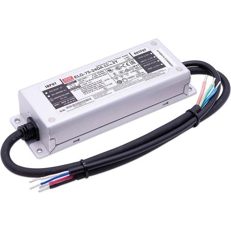 Mean Well ELG-75-24DA-3Y LED Netzteil dimmbar DALI 75.6W 24V 3.15A IP67 Schaltnetzteil CV