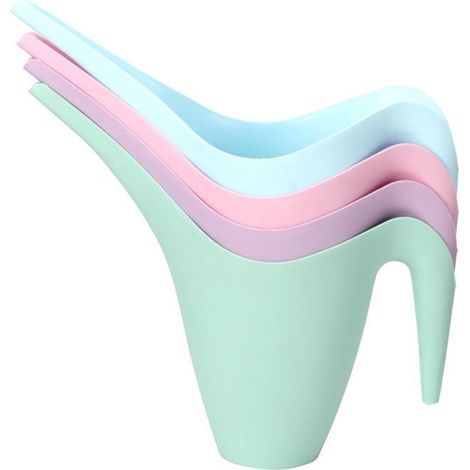 Lot de 4 arrosoirs plastique, bec allongé, arrosage précis, pour plantes intérieures et extérieures (1/5)