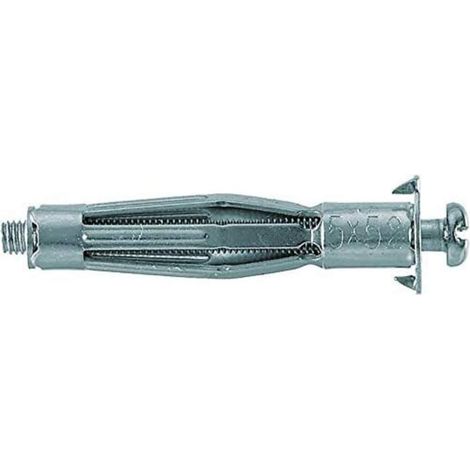 Cheville métallique HM 6x52 avec vis métrique, pour corps creux/Boite de 50 (1/5)