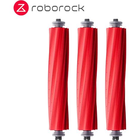 (3 pièces) Brosse principale de rechange compatible avec les aspirateurs robots Roborock S7, S70, S7Max, T7S Plus, S7MaxV et Ultra. Accessoires et pièces détachées pour brosses rotatives. (1/4)