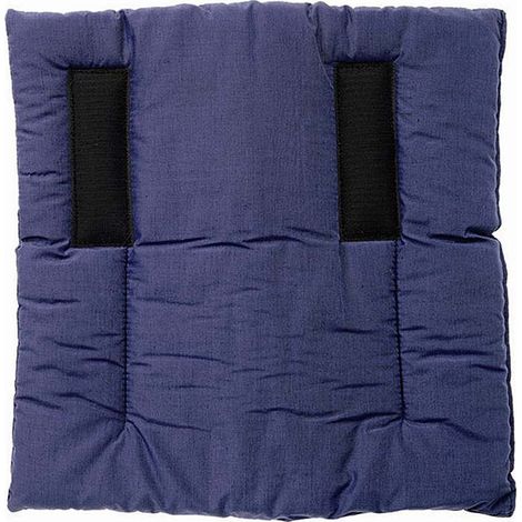 Sottofascia di ricambio in cotone per stinchiere set 2 pz: Taglia unica, Blu 09