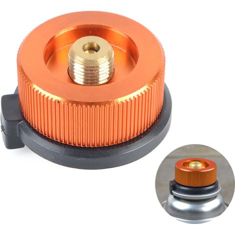 Adaptateur de réchaud de Camping, Valve Lindal de Propane, cylindre de Butane, convertisseur de cartouche de gaz 1 pièce (1/5)