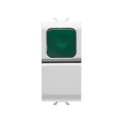 B-P 1M 1P NO 16A VOYANT VERT BLANC GEWISS GW10142