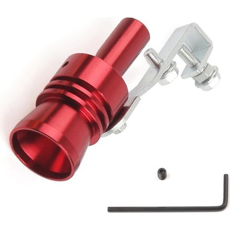Convient pour les pièces automobiles de simulateur de sifflement de turbocompresseur à soupape de décharge 2X, silencieux et tuyau d'échappement