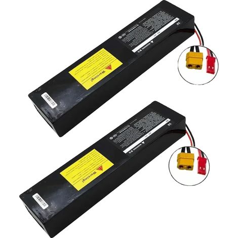 Paquete de baterías de litio, configuración 10S3P, capacidad de 100 Ah, XT60-JST-2 unidades (1/2)