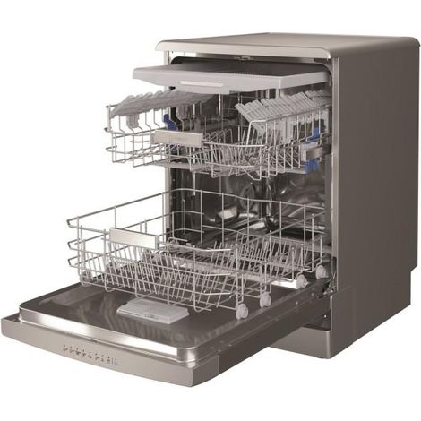 Indesit I0FD641AX Geschirrspüler Edelstahl 14 Maßgedecke (1/3)