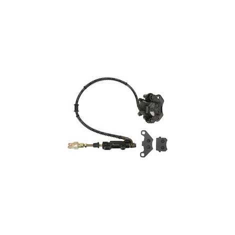 Conjunto de pinza de cilindro maestro de freno trasero con 2 pastillas de freno de repuesto para ATV Taotao Boulder B1 50/125cc (1/4)
