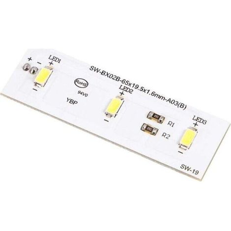 Barre LED pour Réfrigérateur Remplacement Lumineuse Pièce Réparation ZBE2350HCA SW-BX02B (1/4)