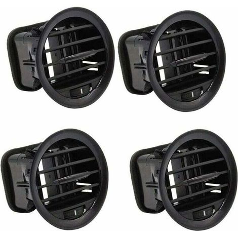 Rejillas de ventilación para aire acondicionado de coche - juego de 4 - aptas para Opel Corsa D - aptas para Opel Adam (1/2)
