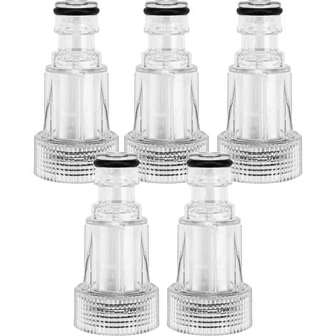 Confezione da 5 filtri di ingresso acqua da 3/4" per idropulitrice – adattatore di collegamento di ricambio per DEWALT 20V MAX DCPW550 (1/5)