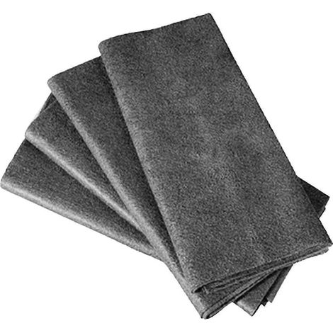 Confezione da 10 panni magici per la pulizia, spessi, in microfibra, da 30 cm, portatili, senza aloni, riutilizzabili per finestre, vetri e auto. (1/5)