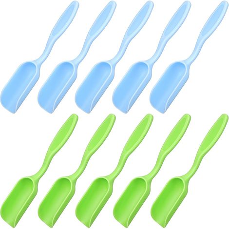 Kit de Plantation 20 Pièces Outil de Jardinage à Main en Plastique Résistant, Pelle à Terreau Compacte et Légère pour Succulentes et Fleurs, Accessoire Jardin Couleur