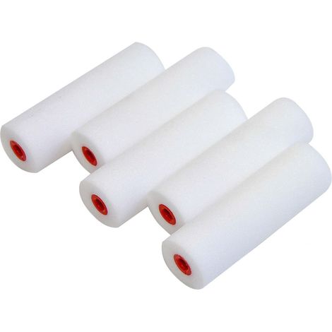 Nespoli Lackier - Schaumwalze 5er Flowpack, 10 cm Farbroller