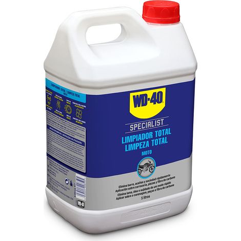 Wd-40 – Nettoyeur spécialisé pour motos 5L – Élimine boue, huile et crasse – Compatible avec plastique, métal et fibre de carbone