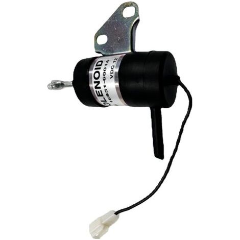 Solénoïde D'arrêt de Carburant 16851-60014 Remplacement du Solénoïde D'arrêt de Carburant pour Kubota BX2230D RTV900R RTV900T B7410D BX1500D BX1800D (1/5)