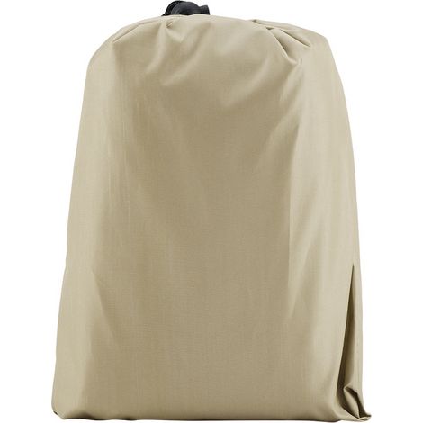 Housse de protection imperméable pour table ronde de jardin, terrasse extérieure (Beige) (1/5)