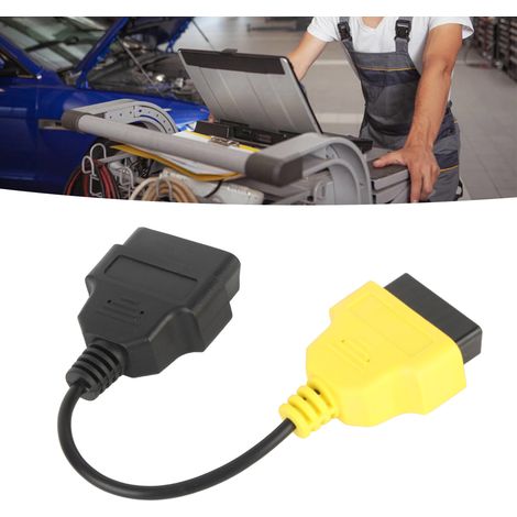 Adaptador de repuesto para cable de diagnóstico OBD2, conector y herramienta de diagnóstico, para escáner de ECU Fiat (1/5)