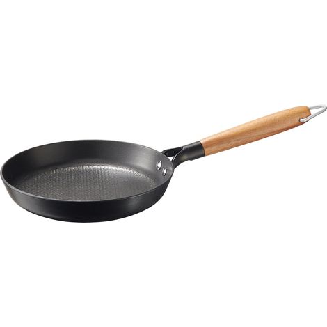 Sartén de hierro fundido Kuchenprofi con revestimiento antiadherente, 24 cm de diámetro, color negro.