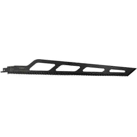 Lame de scie alternative 400 mm S2013AWP, coupe de précision pour isolants en fibre/mousse, compatible avec toutes les scies sabre conventionnelles, coupes longitudinales et transversales - JXLGV (1/5)