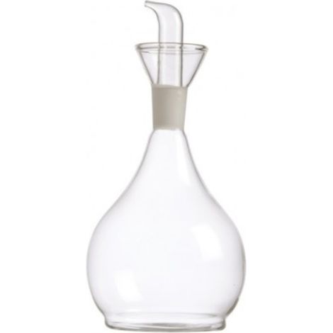 OLIERA IN VETRO 250 ML OEVO LA PORCELLANA BIANCA