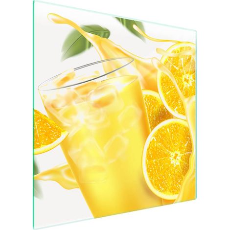 Piastra protettiva in vetro per piano cottura 50x52 Frutta (1/5)