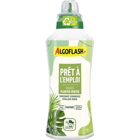 fertilizzante liquido algoflash engrais liquide piante verdi 1l organico pronto alluso