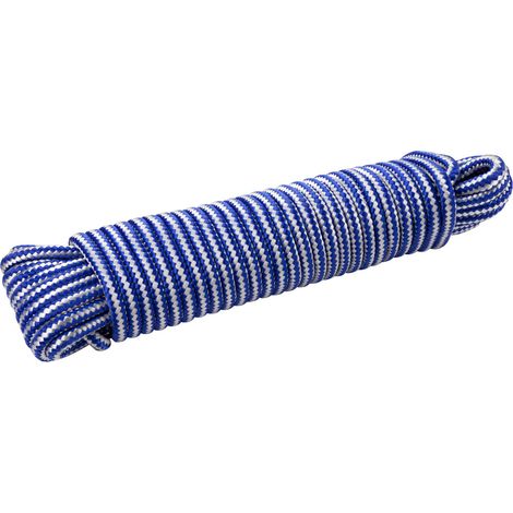 Kunststoff Multifunktionsseil 15 m PP blau 9,5mm Mehrzweckseil Universal Seil (1/2)