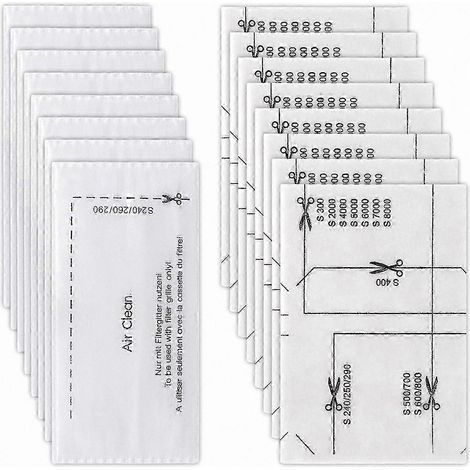 Ersatzfilterset für Miele Complete C1, C2 und C3 Staubsauger, mit integriertem Motorschutz, Hochleistungs-Ersatzset (1/5)